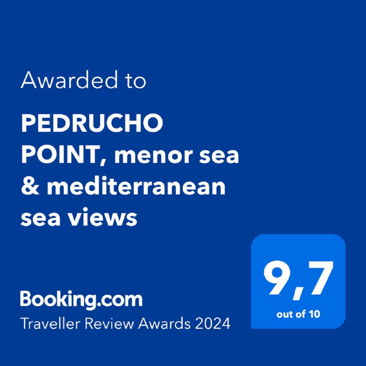 Pedrucho Point, Menor Sea & Mediterranean Sea Views La Manga del Mar Menor Dış mekan fotoğraf